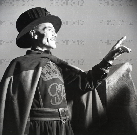 Yeoman Warder, Tower of London, c1955. Creator: Arthur Charles Kirby Ware.