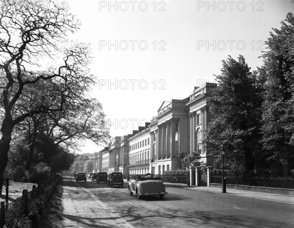 Cornwall Terrace, Regent's Park, London, c1955.  Creator: Arthur Charles Kirby Ware.