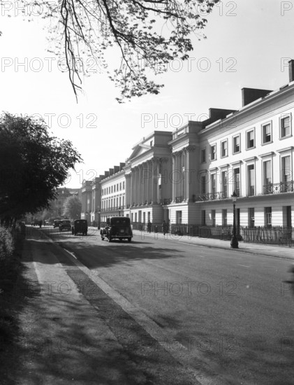 Cornwall Terrace, Regent's Park, London, c1955.  Creator: Arthur Charles Kirby Ware.