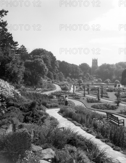 Kingsnorth Gardens, Folkestone, Kent, c1955.  Creator: Arthur Charles Kirby Ware.