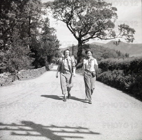 Hikers, Lake District, c1955. Creator: Arthur Charles Kirby Ware.