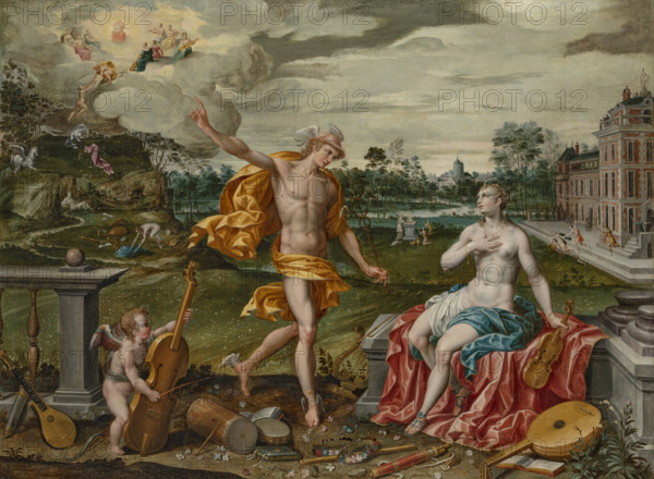 Mercury and Erato, Second half of the16th cen.. Creator: Anonymous.