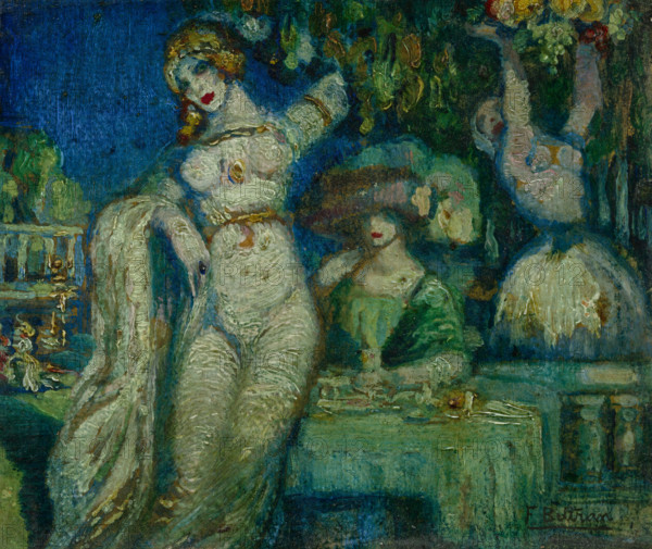 The Feast. Creator: Beltrán Massés, Federico (1885-1949).