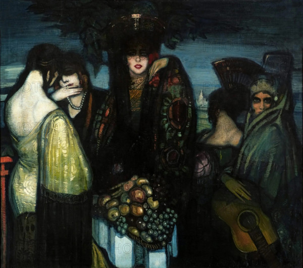 Las Ibericas (The Iberian Women). Creator: Beltrán Massés, Federico (1885-1949).