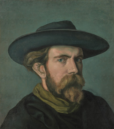 Self-portrait, 1897. Creator: Bernard, Émile (1868-1941).