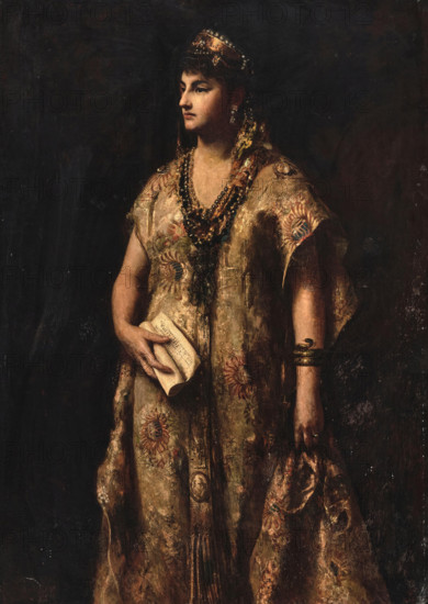 Queen Esther. Creator: Biermann, Gottlieb (1824-1908).