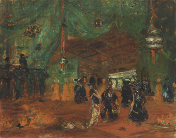 Final act of the ballet Sheherazade by N. Rimsky-Korsakov, c1910. Creator: Blanche, Jacques-Émile (1861-1942).