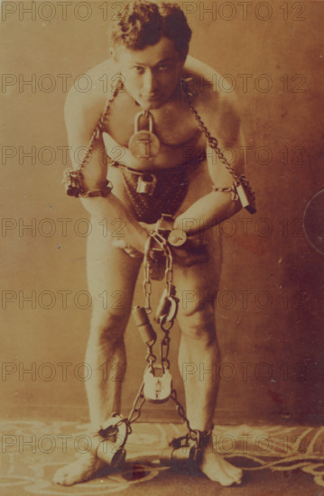 Harry Houdini, 1903. Creator: Blöte, Jan Frederik (1865-1956).