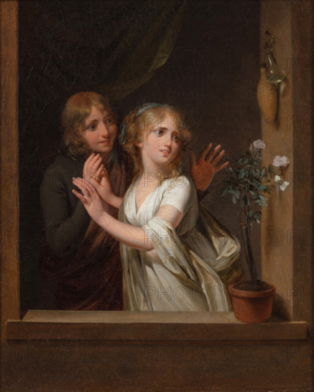 Les Papillons (The Butterflies). Creator: Boilly, Louis-Léopold (1761-1845).