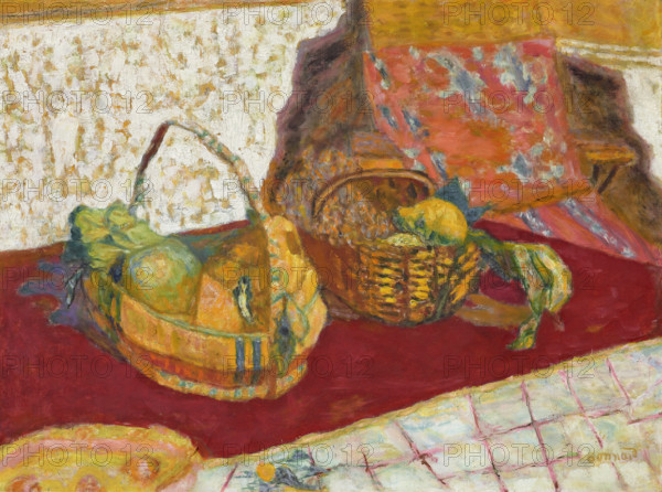Two baskets of fruit, c1935. Creator: Bonnard, Pierre (1867-1947).