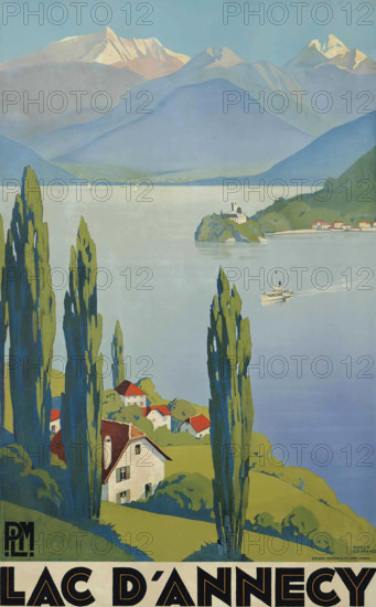 Lac d'Annecy, c1930. Creator: Broders, Roger (1883-1953).