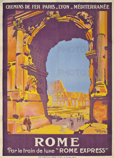 Rome Express, 1921. Creator: Broders, Roger (1883-1953).