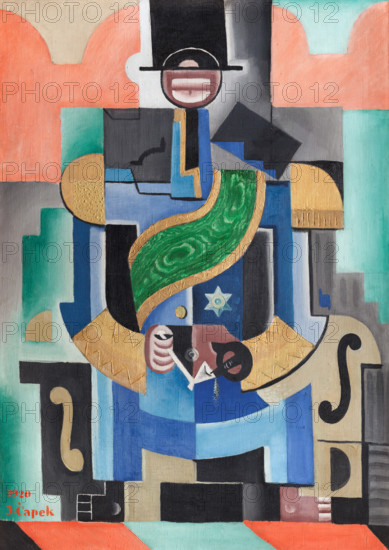 African King, 1920. Creator: Capek, Josef (1887-1945).