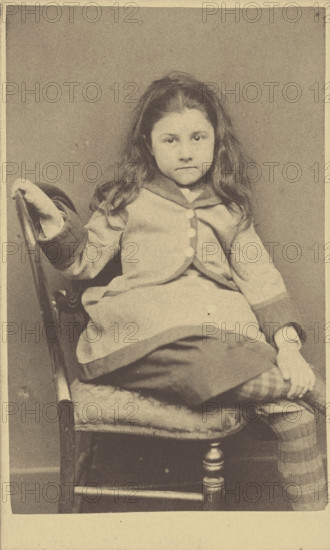 Beatrice Hatch, c1874. Creator: Carroll, Lewis, (Charles Lutwidge Dodgson) (1832-1898).