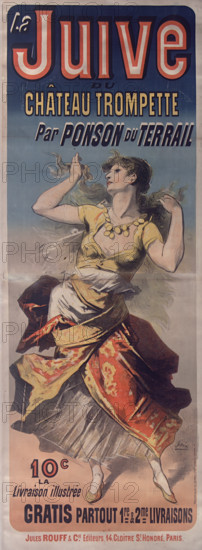 La Juive du Château Trompette, 1887. Creator: Chéret, Jules (1836-1932).