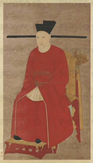 Portrait of the Emperor Gaozong of Song (1107-1187). Creator: Chinese Master.