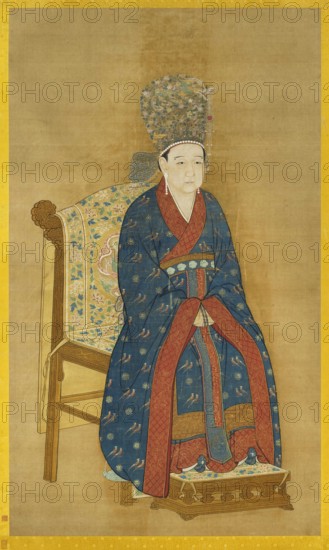 Portrait of the Empress Yang (1162-1233). Creator: Chinese Master.