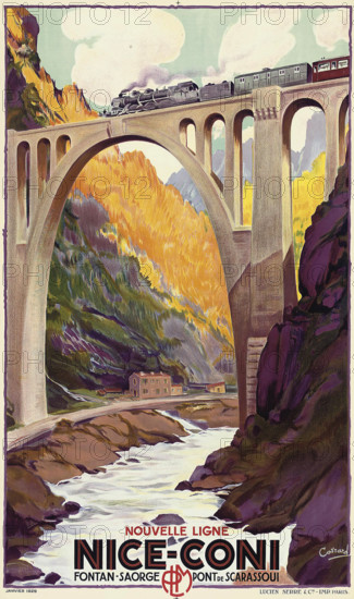 Nice - Coni, 1929. Creator: Cossard, Adolphe (1880-1952).