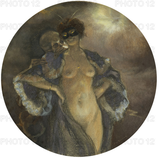 La Phalène (The Moth), 1915. Creator: De Boever, Jan Frans (1872-1949).