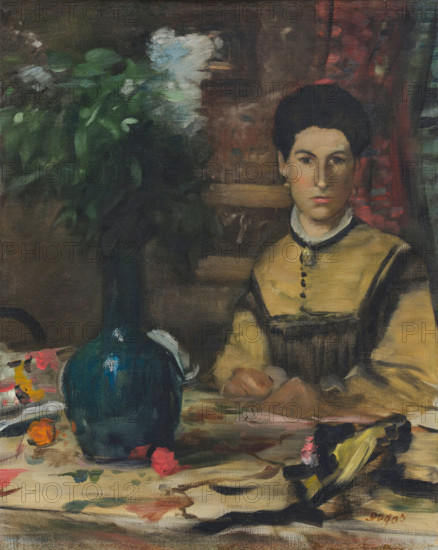 Madame de Rutté, c1875. Creator: Degas, Edgar (1834-1917).