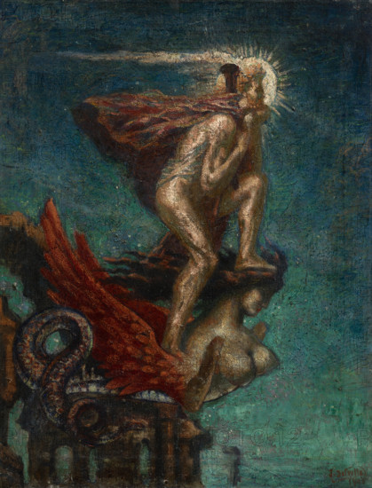 Le Génie Vainqueur (The Winning Genius), 1905. Creator: Delville, Jean (1867-1953).