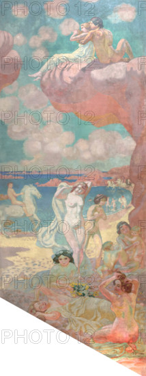 From the Polyptych "L'Âge d'or" (The Golden Age), 1911-1912. Creator: Denis, Maurice (1870-1943).