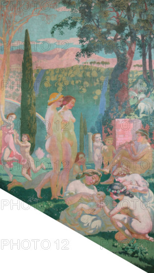 From the Polyptych "L'Âge d'or" (The Golden Age), 1911-1912. Creator: Denis, Maurice (1870-1943).