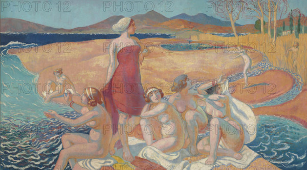 Le réveil d'Ulysse (The Awakening of Ulysses), 1914. Creator: Denis, Maurice (1870-1943).