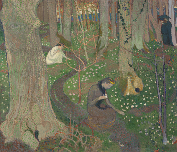 April or The Anemones, 1891. Creator: Denis, Maurice (1870-1943).