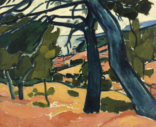 Paysage à Cassis, 1907. Creator: Derain, Andrè (1880-1954).