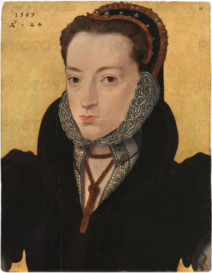 Portrait of Mary, Queen of Scots (1542-1587), 1567. Creator: Derickson, Arnold (active 1567-1569).