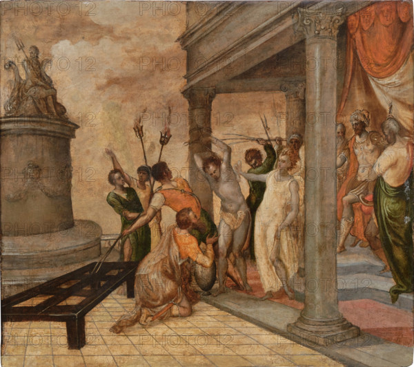 The Martyrdom of Saint Lawrence, c1569. Creator: El Greco, Dominico (1541-1614).