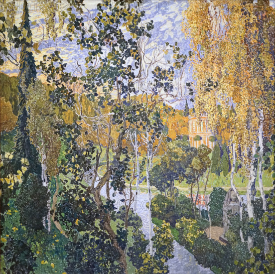 Landscape. Pavlovsk, 1915. Creator: Golovin, Alexander Yakovlevich (1863-1930).