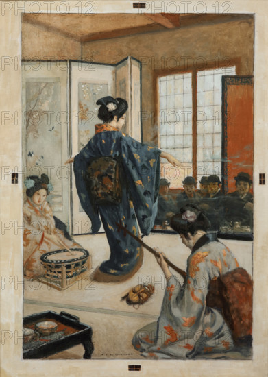 Madame Chrysanthème. Creator: Gorguet, Auguste-François (1862-1927).