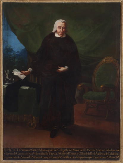Portrait of Antonio Veyán y Monteagudo, 1782. Creator: Goya, Francisco, de (1746-1828).