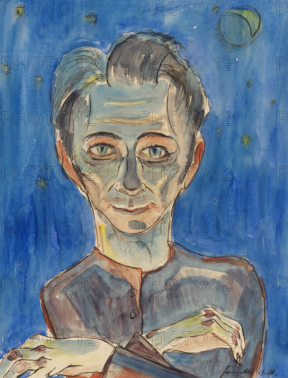 Self-portrait, 1921. Creator: Gramatté, Walter (1897-1929).