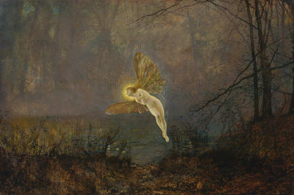 Midsummer Night or Iris, 1876. Creator: Grimshaw, John Atkinson (1836-1893).