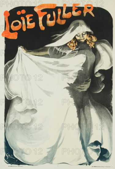 Loïe Fuller, c1900. Creator: Grün, Jules-Alexandre (1868-1938).