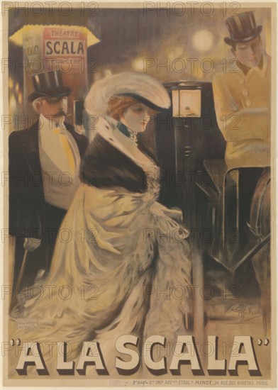 A la Scala, 1903. Creator: Guillaume, Albert (1873-1942).
