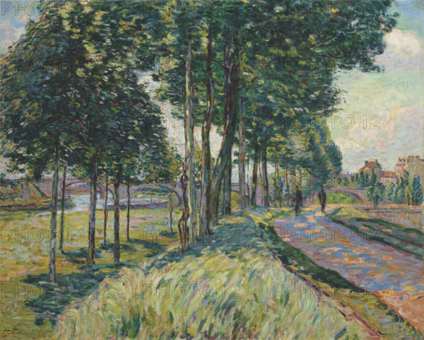 La Seine à Charenton, c1880. Creator: Guillaumin, Jean-Baptiste Armand (1841-1927).