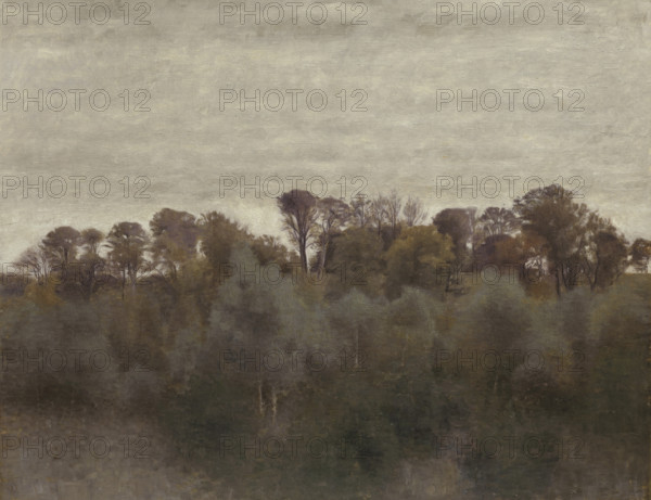 Summer Lanscape, 1895. Creator: Hammershøi, Vilhelm (1864-1916).