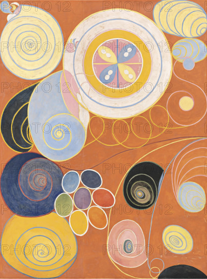 Group IV, No. 3, The Ten Largest, Youth, 1907. Creator: Hilma af Klint (1862-1944).
