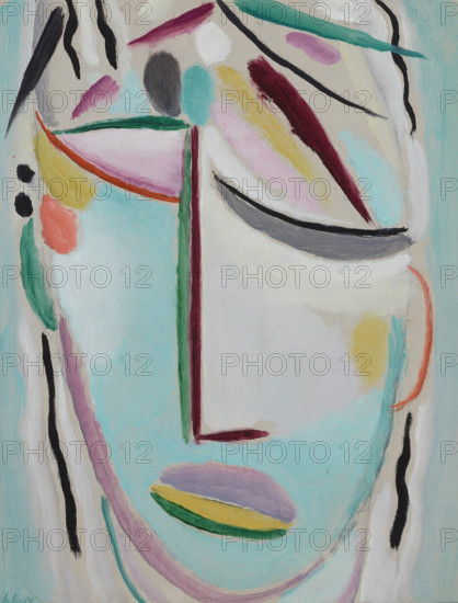 Saviour's face:Martyr, 1919. Creator: Javlensky, Alexei, von (1864-1941).