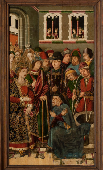 Confession of Judas, 1483-1487. Creator: Jiménez (Ximénez), Miguel (active 1462-1505).