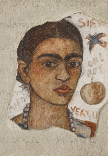 Self-Portrait (Very Ugly), 1933. Creator: Kahlo, Frida (1907-1954).