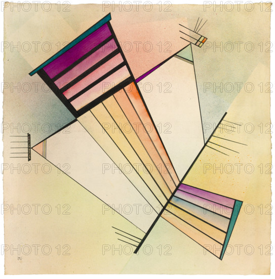 Steadfast, 1931. Creator: Kandinsky, Wassily Vasilyevich (1866-1944).