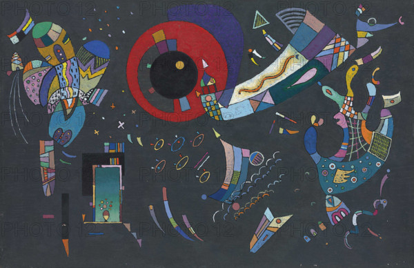 Study for Around the Circle, 1940. Creator: Kandinsky, Wassily Vasilyevich (1866-1944).
