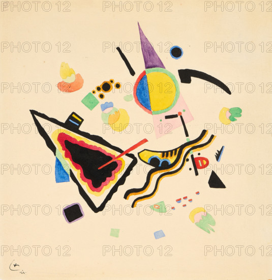 Untitled, 1921. Creator: Kandinsky, Wassily Vasilyevich (1866-1944).