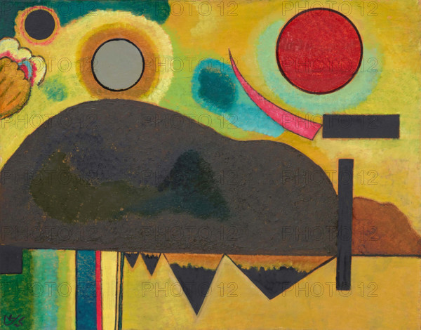 Beginning, 1925. Creator: Kandinsky, Wassily Vasilyevich (1866-1944).