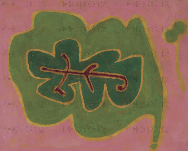 Leaf, 1937. Creator: Klee, Paul (1879-1940).